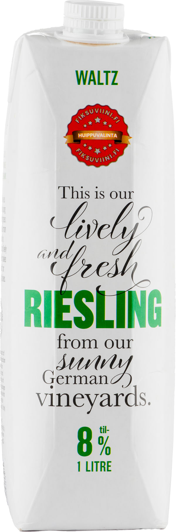 Waltz Riesling 8% 2024 kartonkitölkki