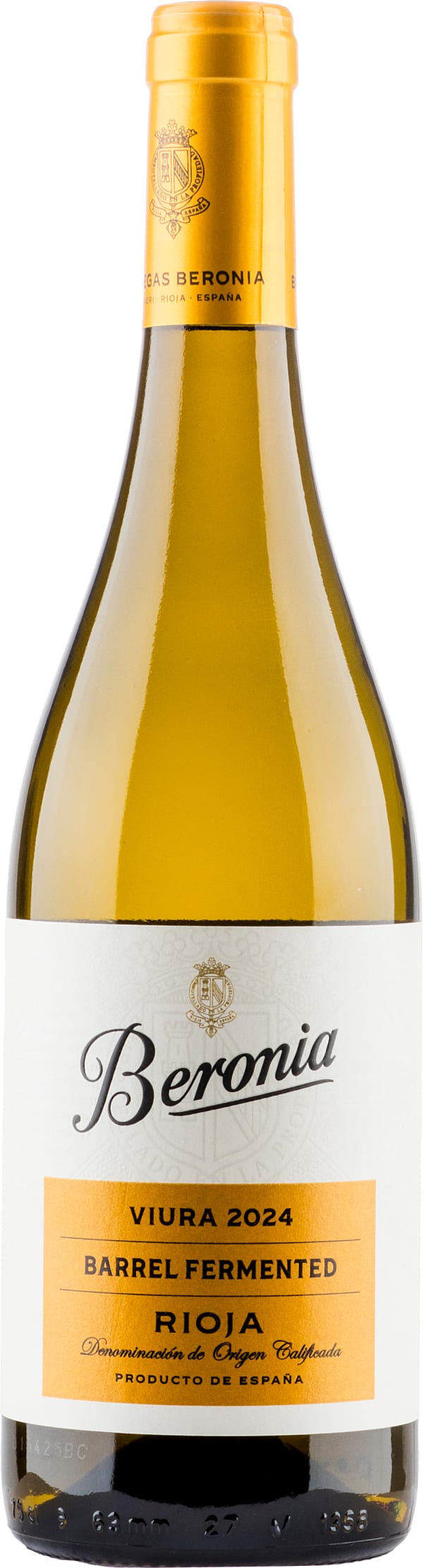Beronia Viura Barrel Fermented 2024