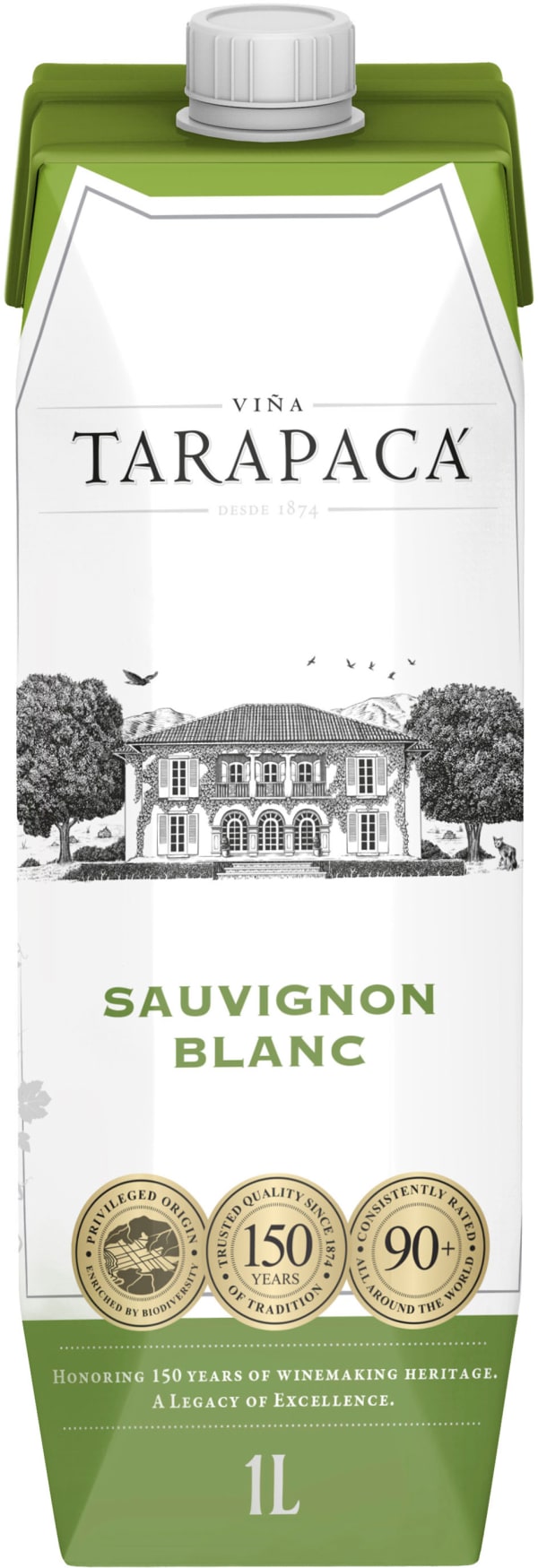 Tarapaca Sauvignon Blanc 2025 kartonkitölkki