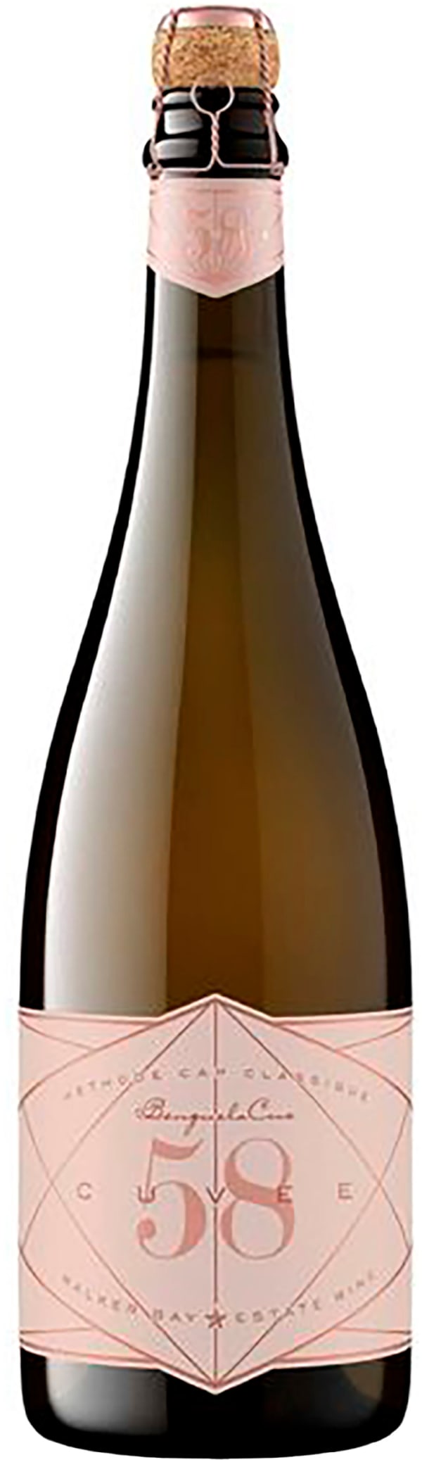 Benguela Cove Cuvee 58 Methode Cap Classique Rose Brut