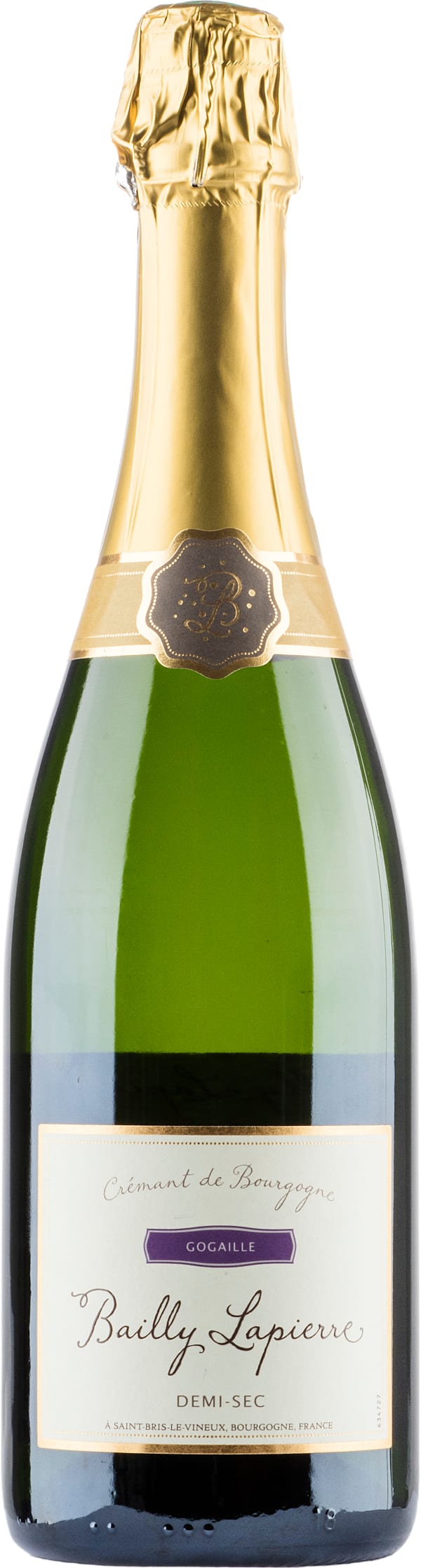 Bailly Lapierre Crémant de Bourgogne Demi-Sec