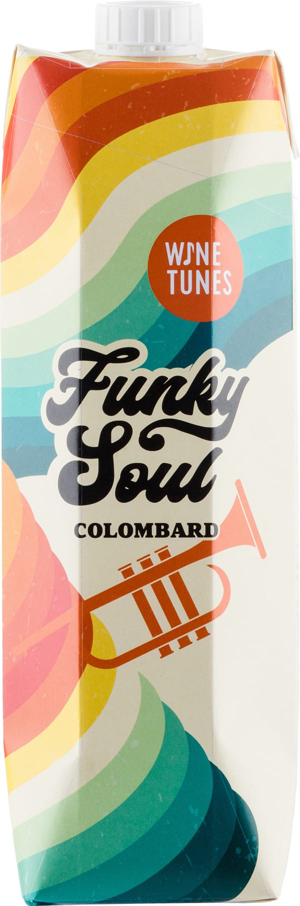 Wine Tunes Funky Soul Colombard 2021 kartonkitölkki