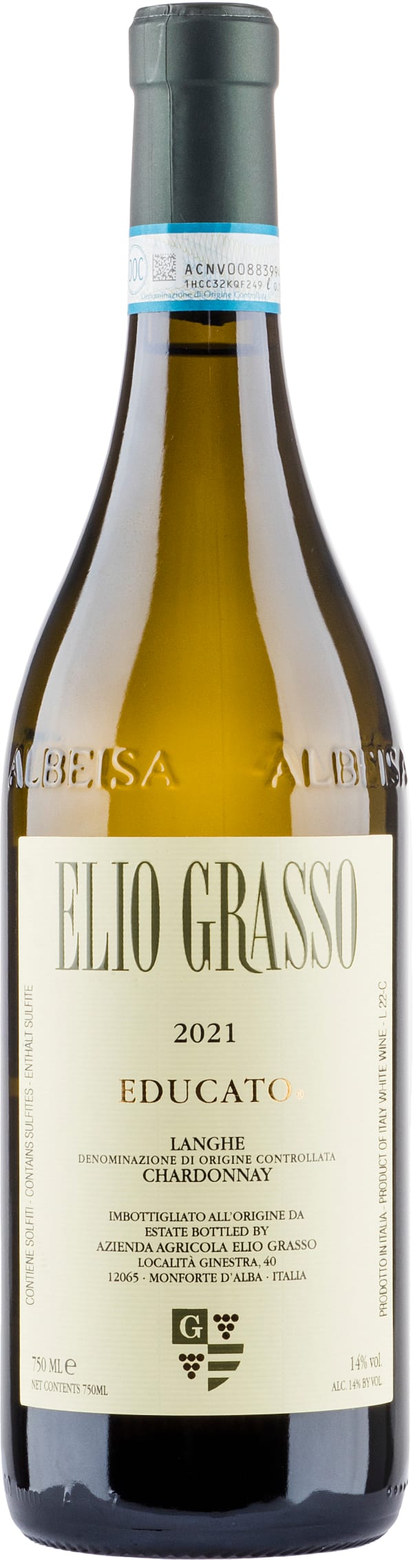 Elio Grasso Educato Langhe Chardonnay 2021