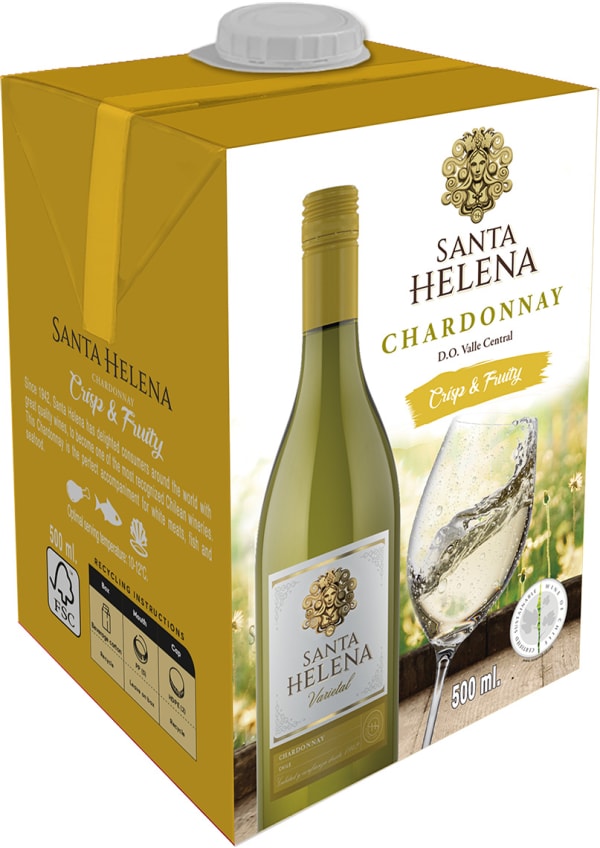 Santa Helena Chardonnay 2023 kartonkitölkki