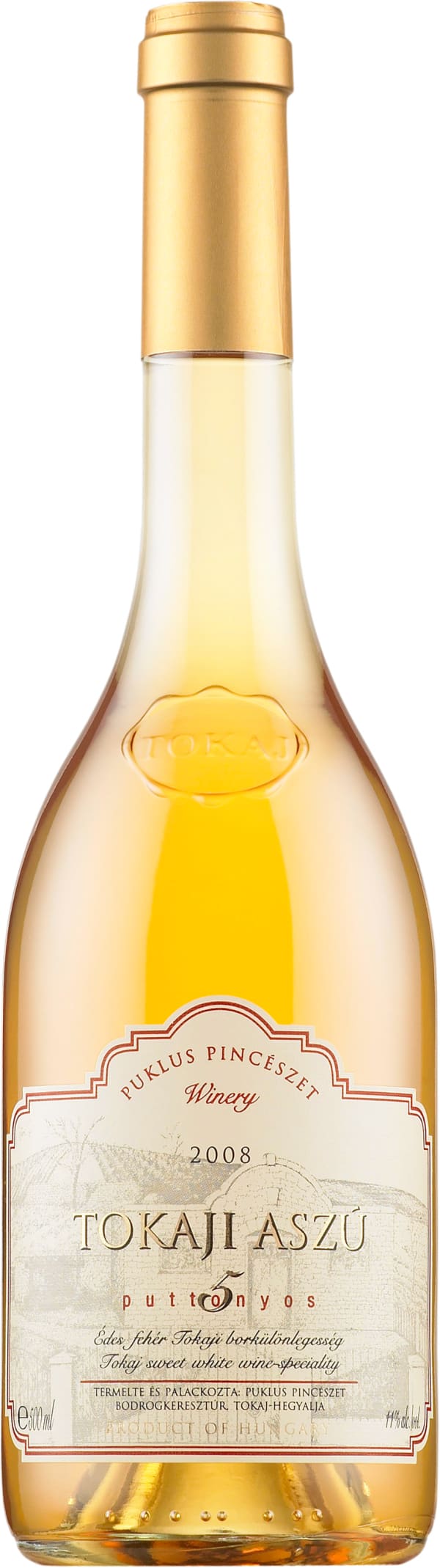 Puklus Pincészet Tokaji Aszú 5 Puttonyos 2013