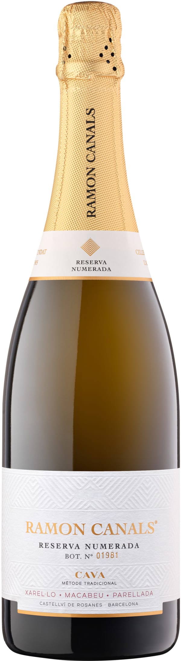 Ramon Canals Reserva Numerada Cava Seco 2021