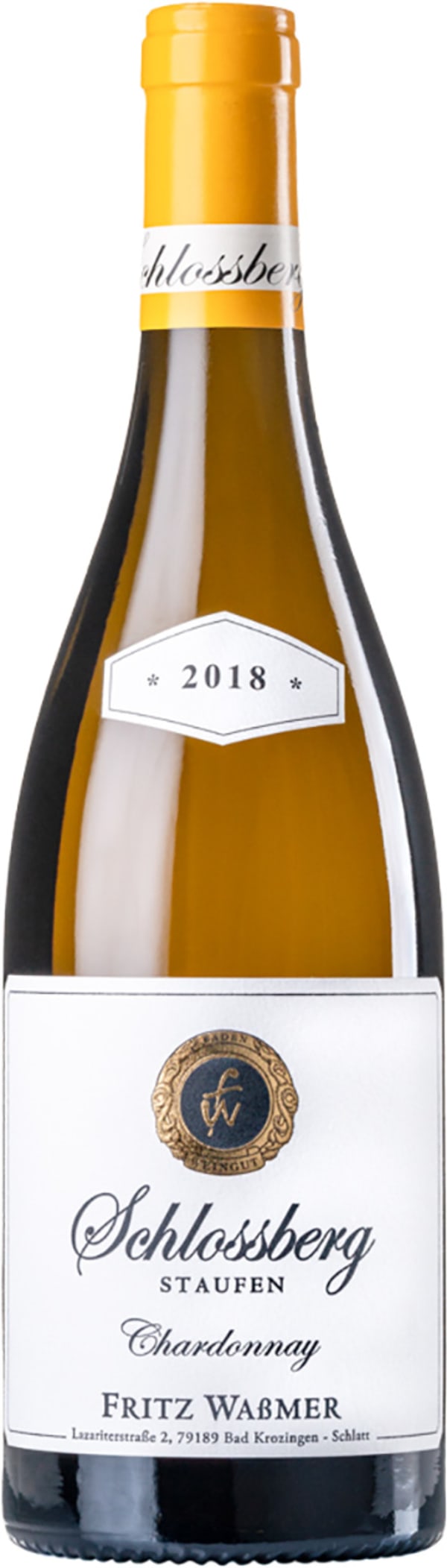 Fritz Waßmer Schlossberg Staufen Chardonnay 2018