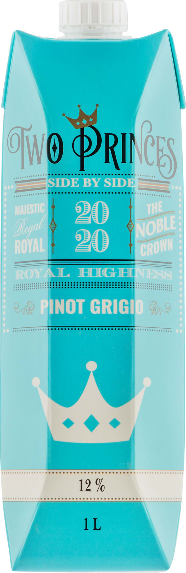 Two Princes Pinot Grigio 2021 kartonkitölkki