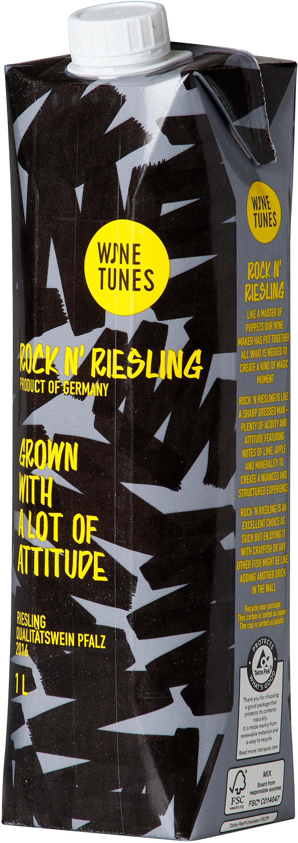 Wine Tunes Rock'n Riesling 2023 kartonkitölkki