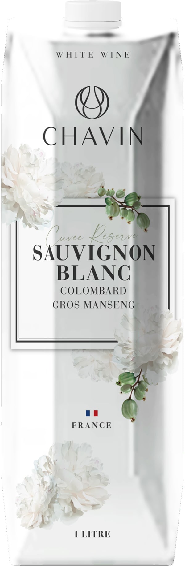 Pierre Chavin Sauvignon Blanc Colombard Gros Manseng 2023 kartonkitölkki