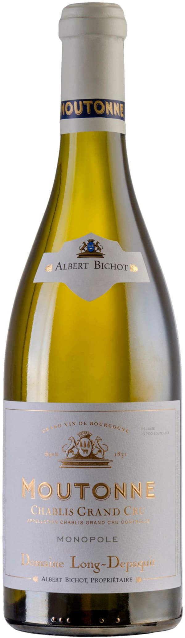 Albert Bichot Domaine Long-Depaquit Chablis Grand Cru Moutonne Monopole 2020