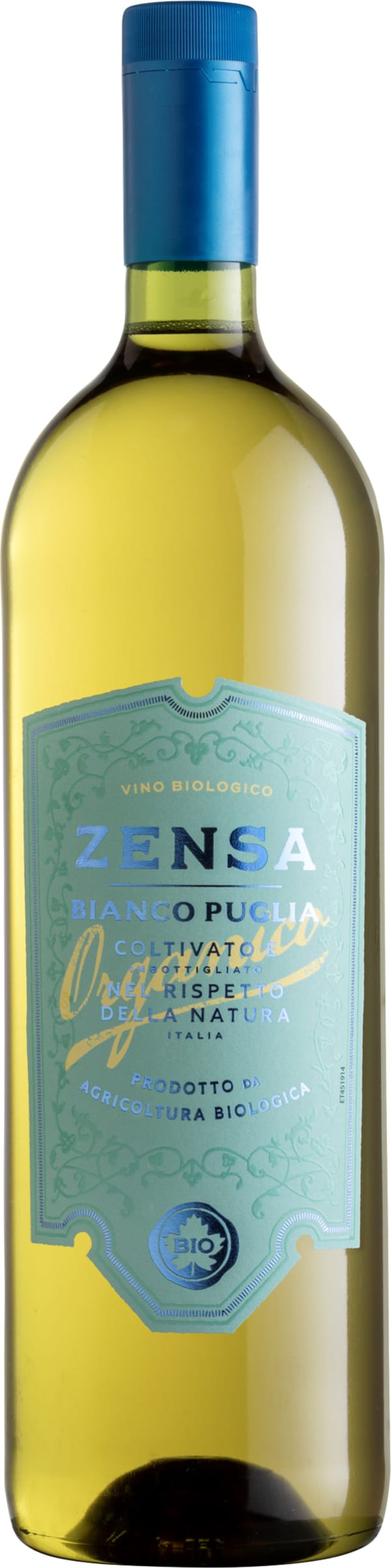 Zensa Bianco Organico 2023 muovipullo