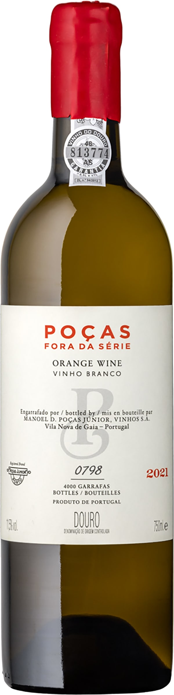 Poças Fora da Série Orange Wine 2021