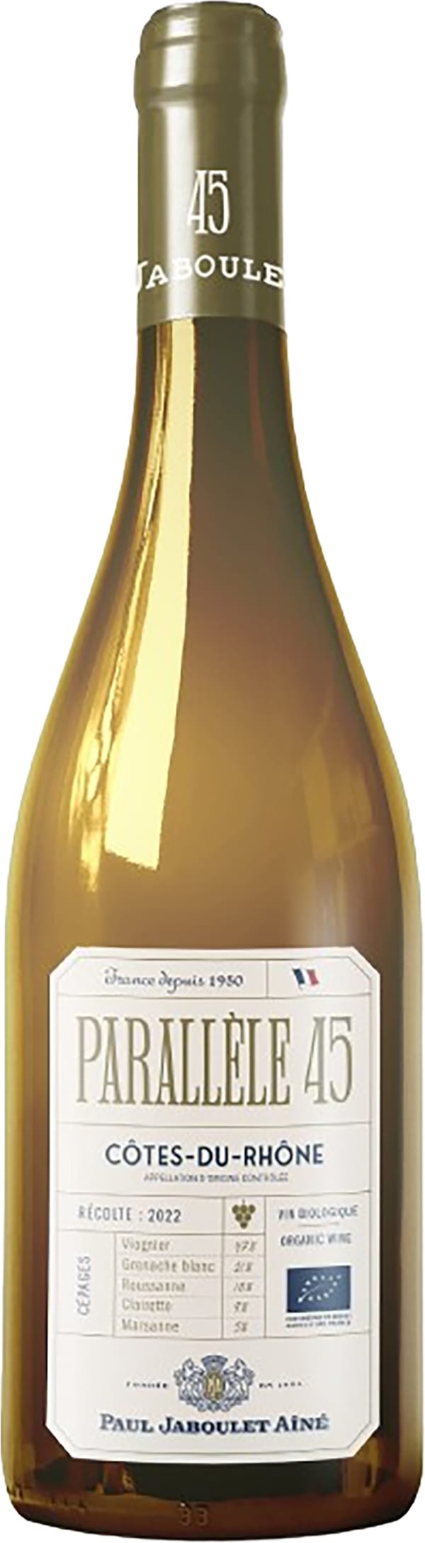 Paul Jaboulet Aîné Parallèle 45 Côtes-du-Rhône Blanc 2023