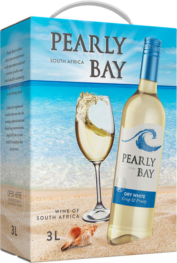 Pearly Bay Dry White hanapakkaus