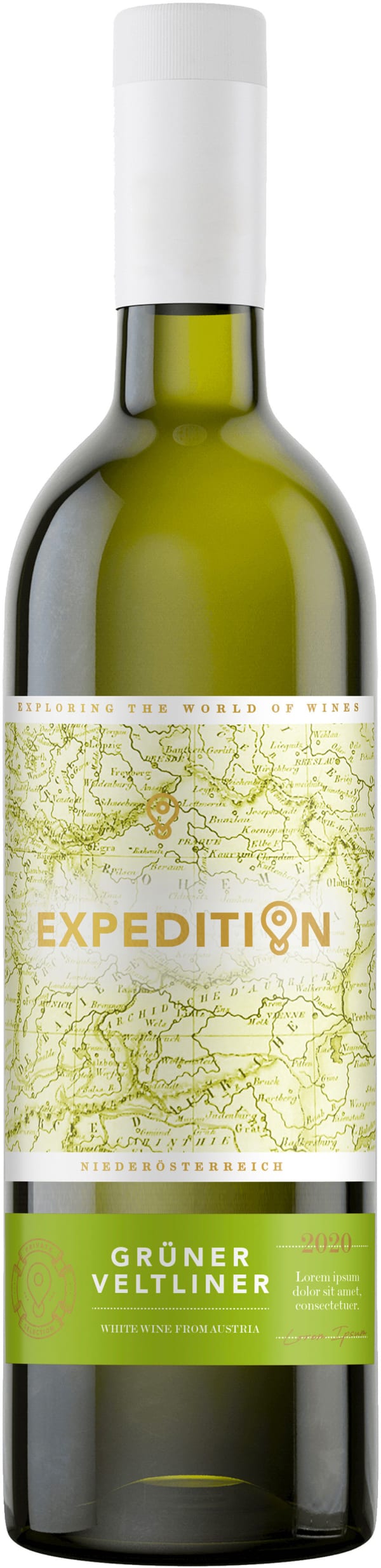 Expedition Grüner Veltliner 2021 muovipullo