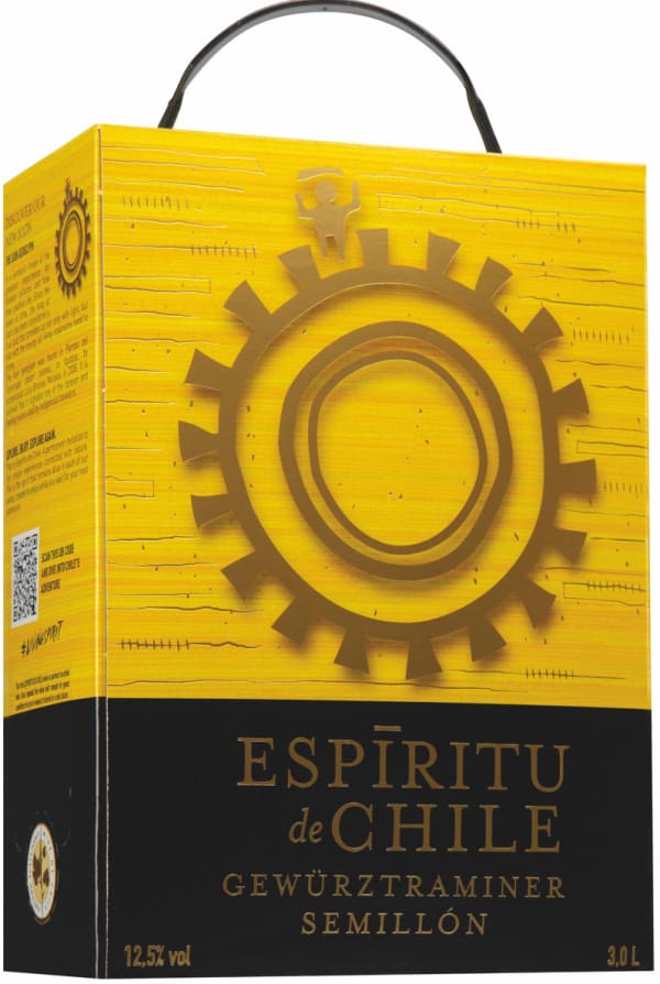 Espíritu de Chile Gewürztraminer Semillon lådvin bild 1/1