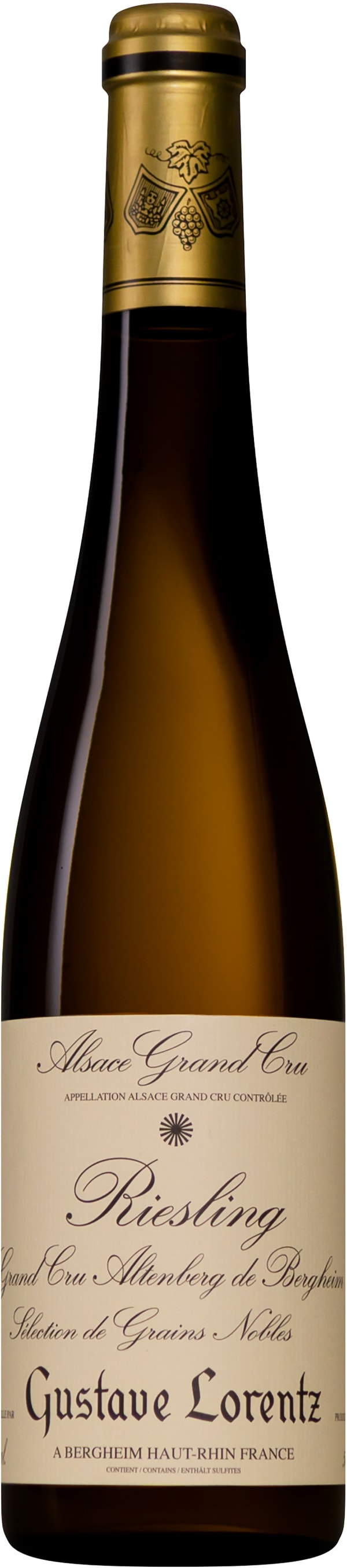 Gustave Lorentz Riesling Grand Cru Altenberg de Bergheim Sélection de Grains Nobles 2015