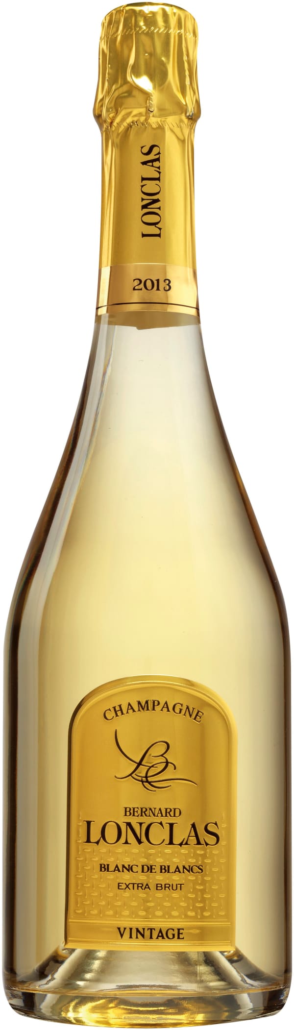 Bernard Lonclas Blanc de Blancs Vintage Champagne Extra Brut 2013