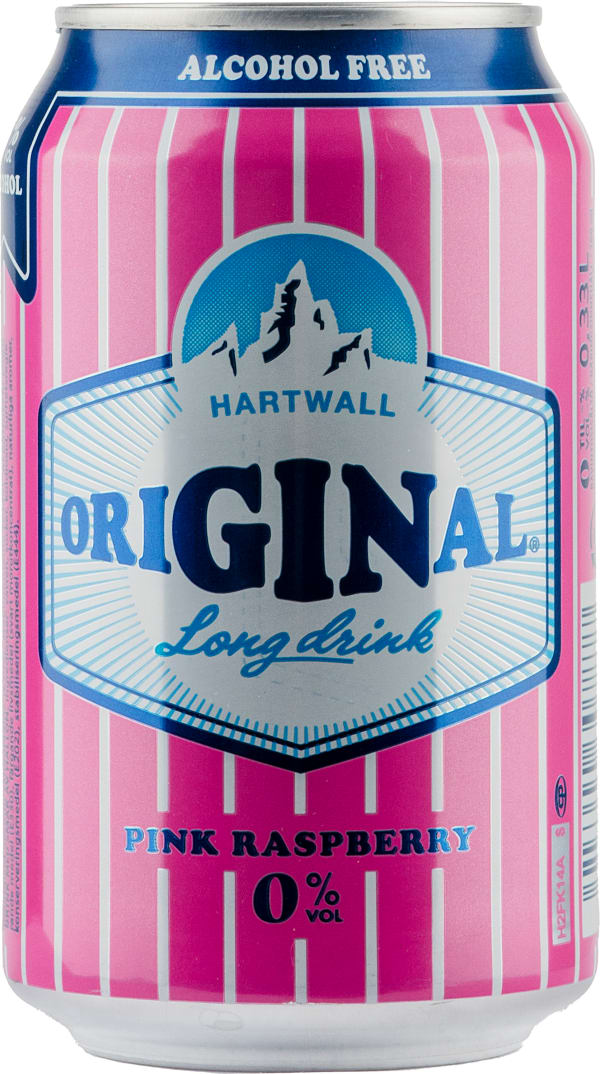 Original Long Drink Pink Raspberry 0% tölkki