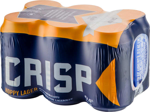 Crisp Hoppy Lager 6-pack tölkki