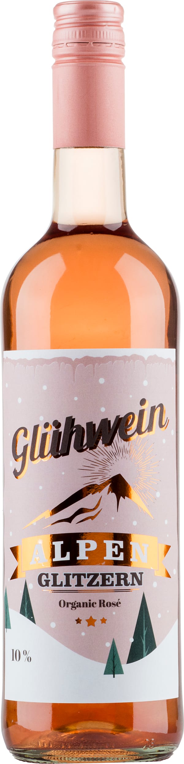 Alpenglitzern Rosé Glühwein Organic
