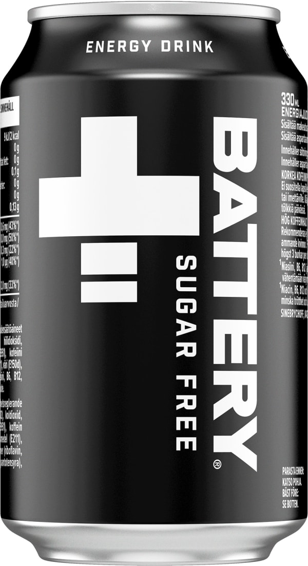 Battery Sugar Free tölkki