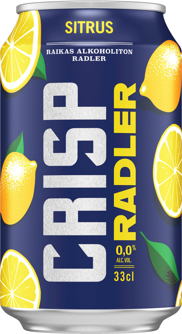 Crisp Radler Sitrus tölkki