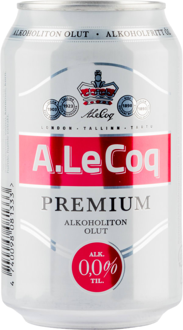 A Le Coq Premium 0,0% tölkki