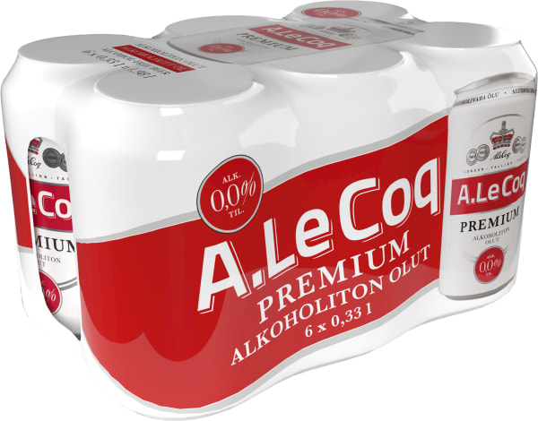 A Le Coq Premium 0,0% 6-pack tölkki