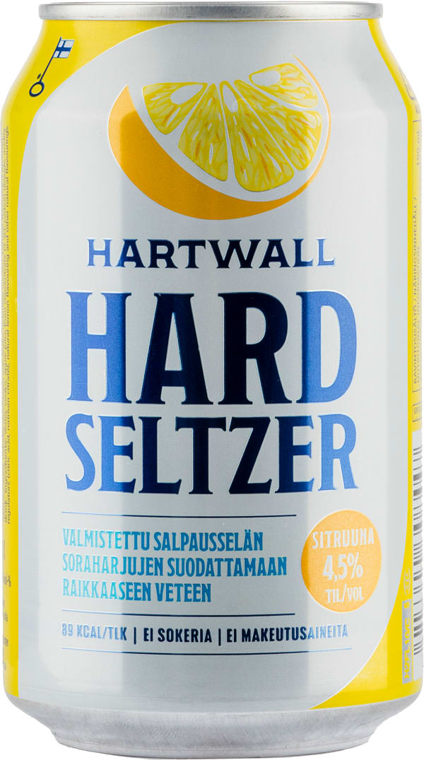 Hartwall Hard Seltzer Sitruuna can image 1 of 1
