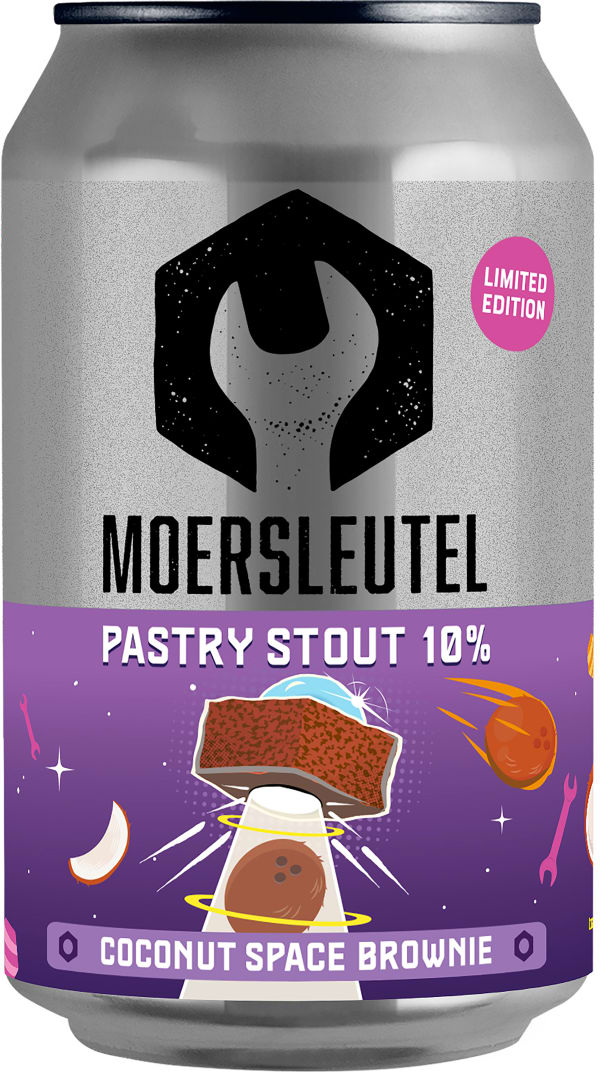 Moersleutel Coconut Space Brownie	Pastry Stout tölkki kuva 1/1