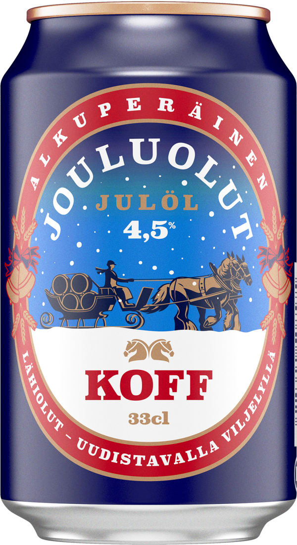 Koff Jouluolut tölkki