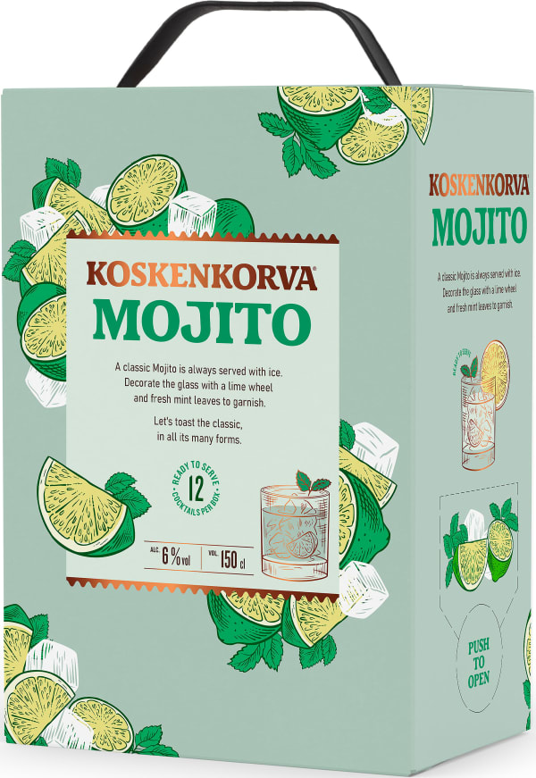 Koskenkorva Mojito hanapakkaus
