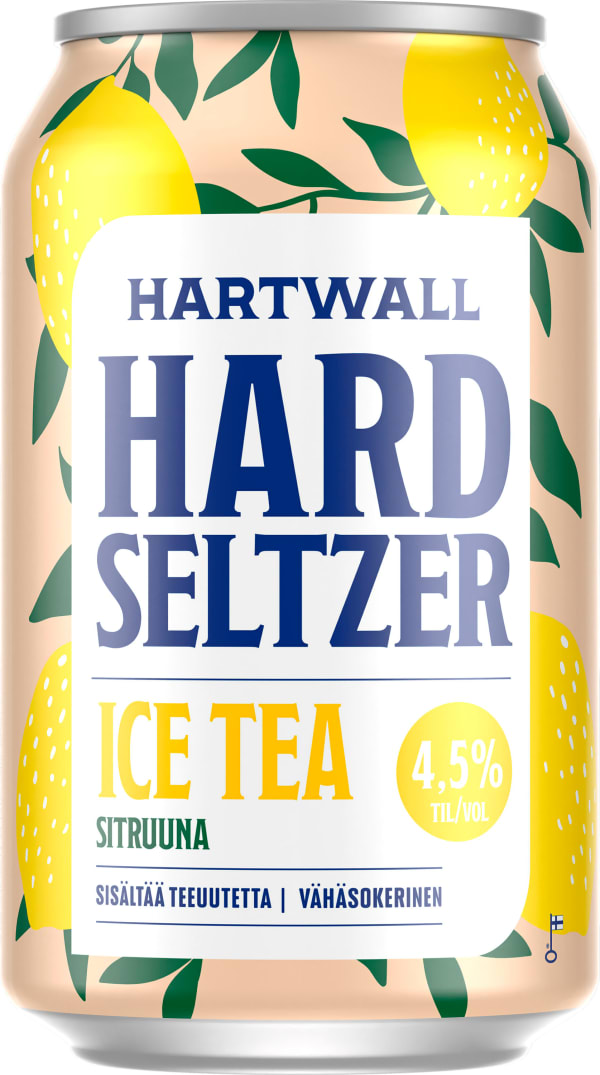 Hartwall Hard Seltzer Ice Tea Sitruuna tölkki