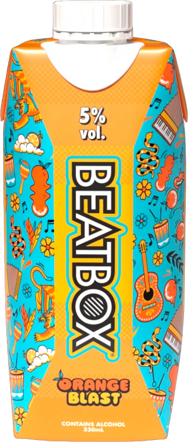 BeatBox Orange Blast kartonkitölkki