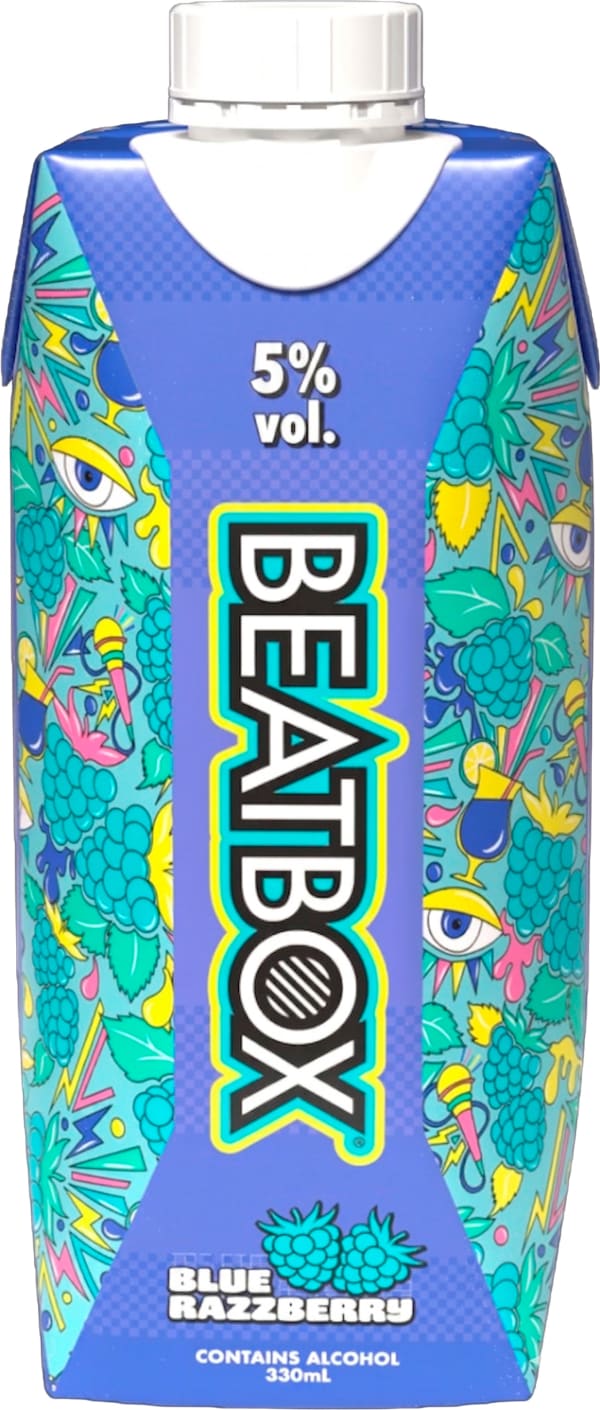 BeatBox Blue Razzberry kartonkitölkki