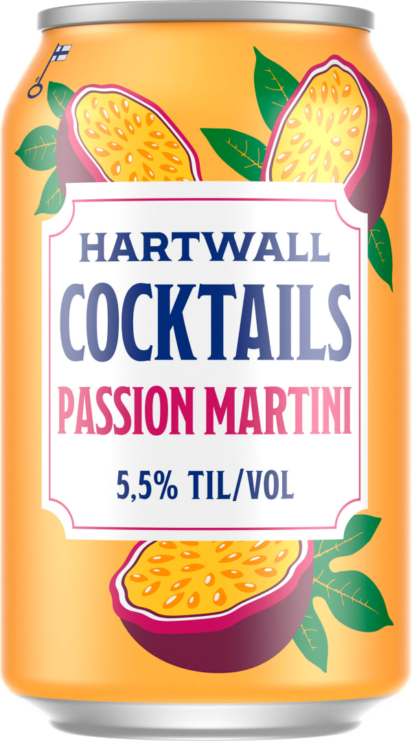 Hartwall Cocktails Passion Martini tölkki