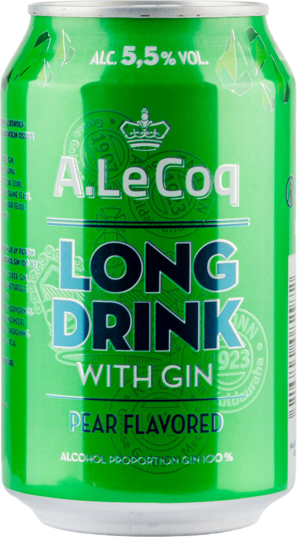 A. Le Coq GIN Pear Long Drink tölkki