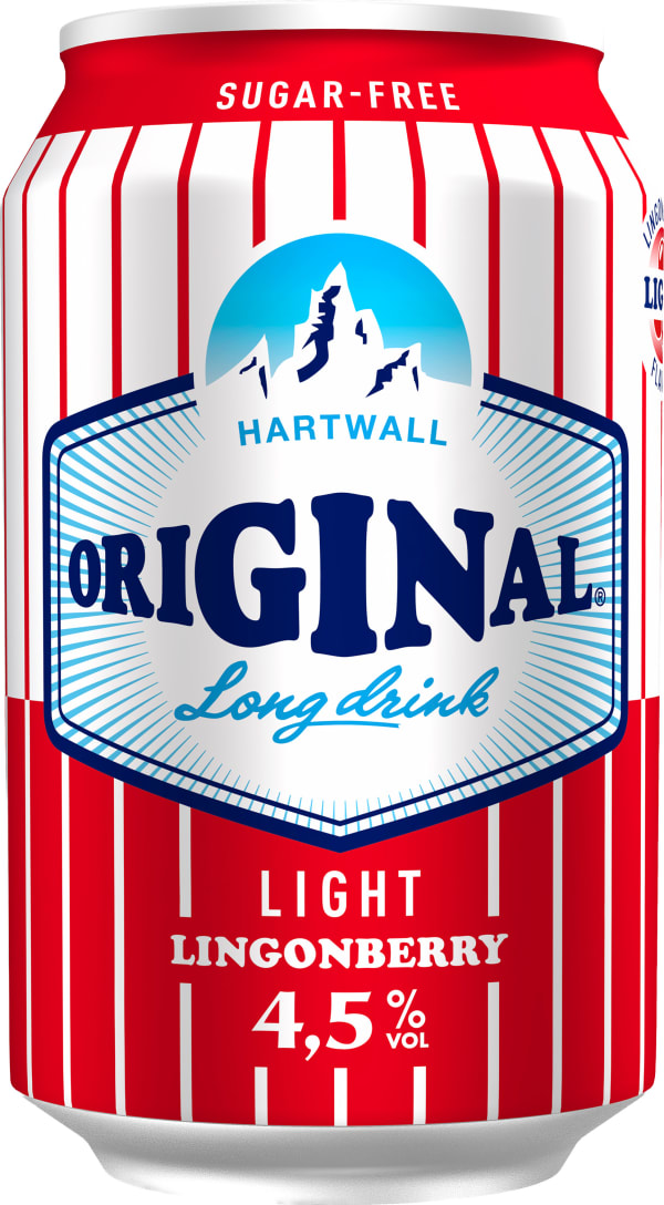Original Long Drink Light Lingonberry tölkki