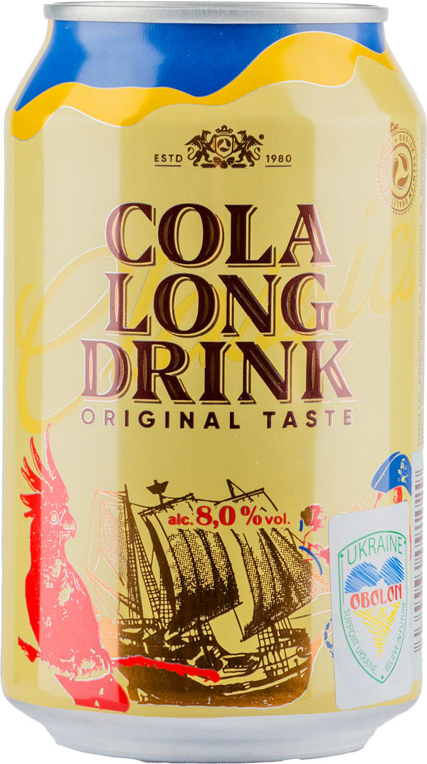 Obolon Cola Long Drink can image 1 of 1