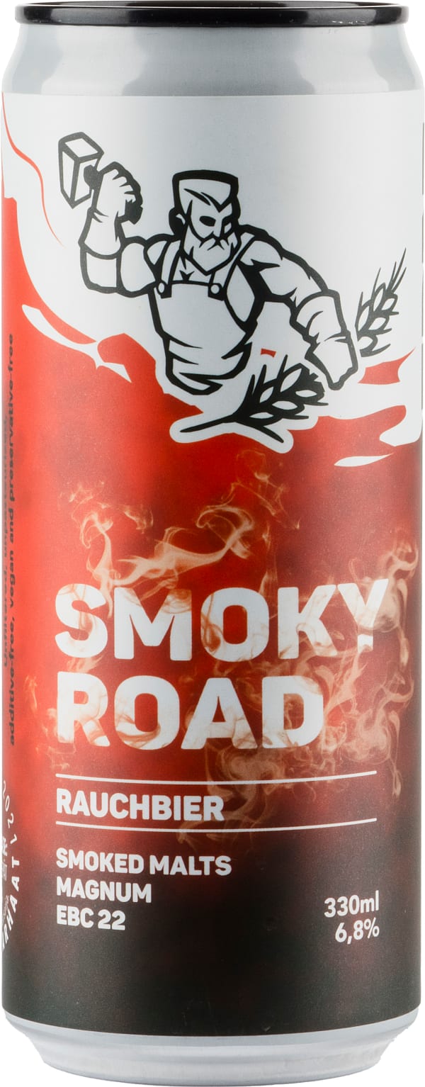 Mallassepät Smoky Road Rauchbier tölkki