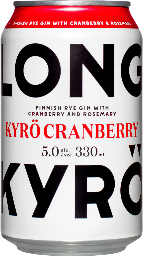 Kyrö Cranberry Long Drink tölkki