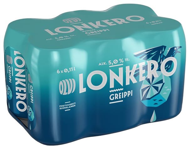 Olvi Lonkero Greippi 6-pack burk bild 1/1