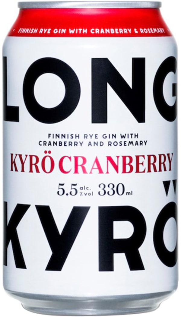 Kyrö Cranberry Long Drink tölkki | Alko