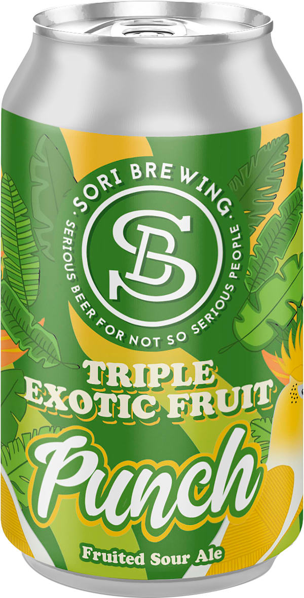 Sori Triple Exotic Fruit Punch tölkki