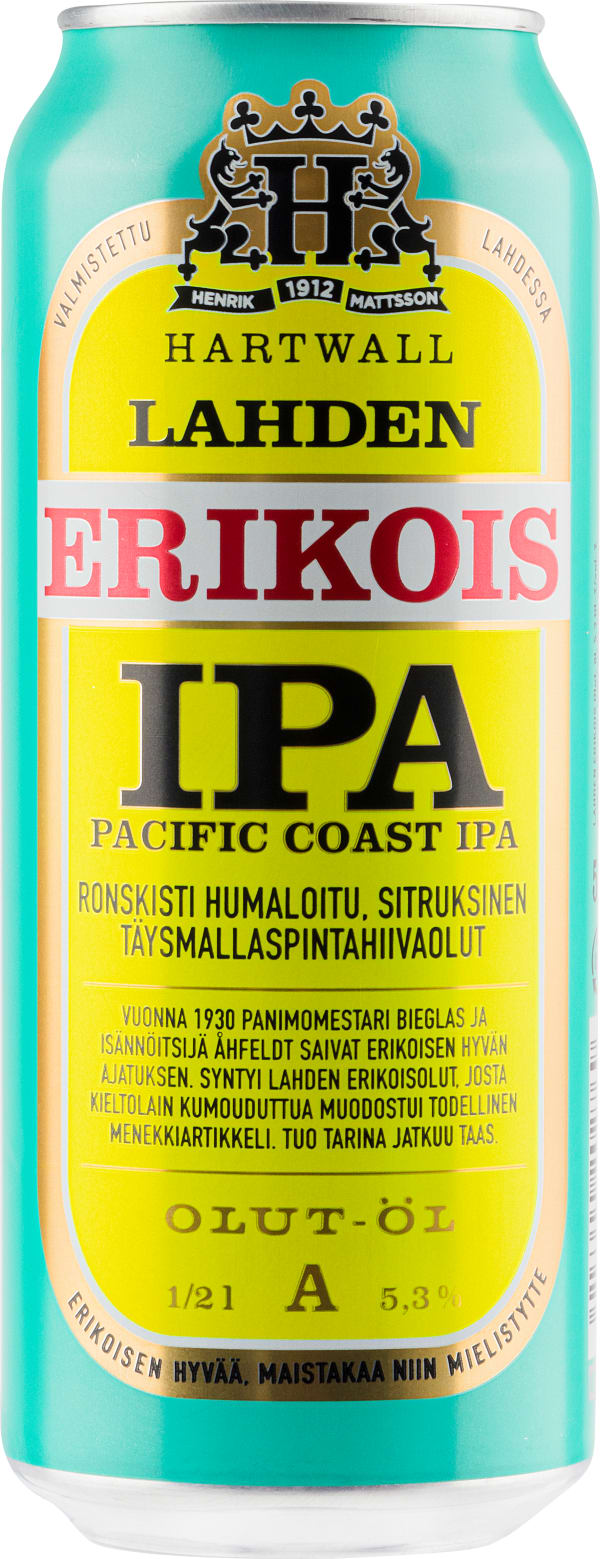 Lahden Erikois Pacific Coast IPA tölkki