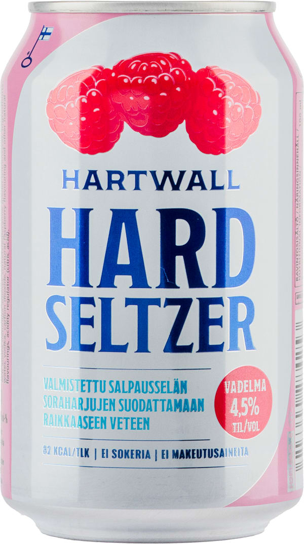 Hartwall Hard Seltzer Vadelma burk bild 1/1