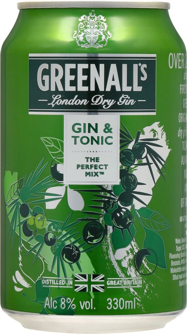 Greenall's London Dry Gin &amp; Tonic burk bild 1/1