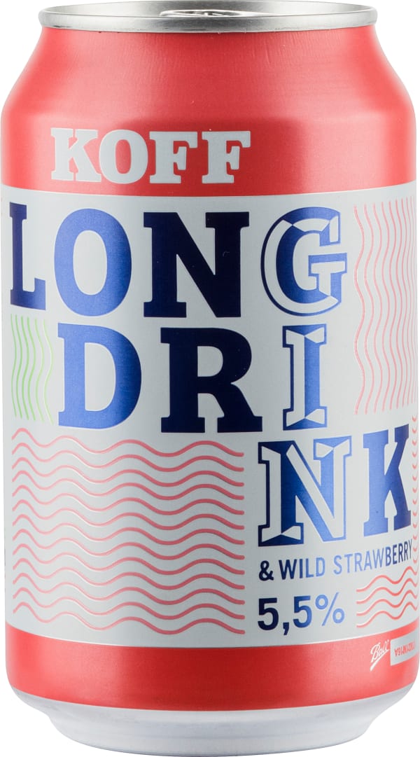 Koff Long Drink Gin &amp; Wild Strawberry tölkki kuva 1/1